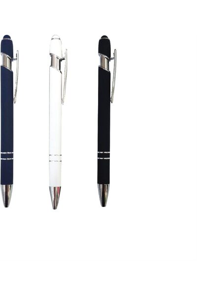 Generic Metal Ballpoint Pen with Stylus