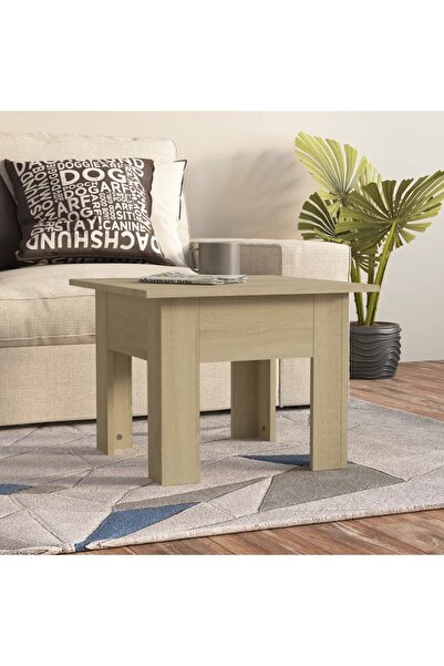 Concept Τραπεζάκι σαλονιού, δρυς sonoma, 55x55x42 εκ., μοριοσανίδα