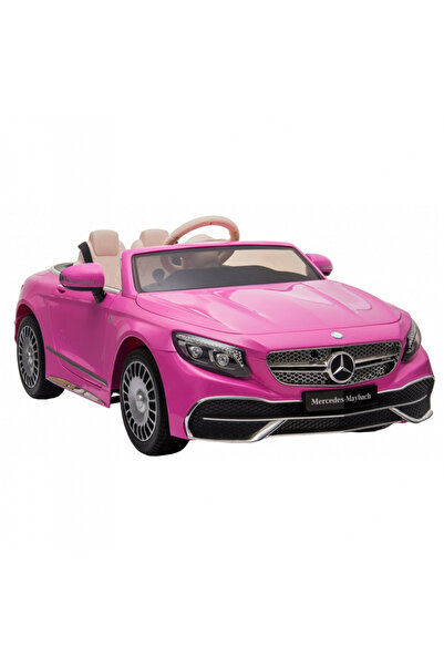 Mercedes Benz Masinuta electrica pentru copii Mercedes Maybach S650 Pink 12V4...