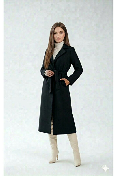 CNG MODA Hijab Unlined Stamp Coat