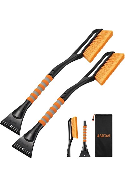 AstroAI Racletă de gheață 2 în 1 68,6 cm detașabilă pentru parbrizul mașinii ...