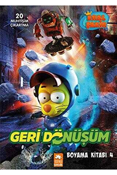 Eksik Parça Yayınları Kral Şakir Geri Dönüşüm Boyama Kitabı 4 Eksikparça