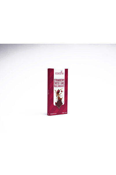 Vocca Chocolatier Cocofix Strawberry Cheesecake in Mik chocolate bar 100 gms