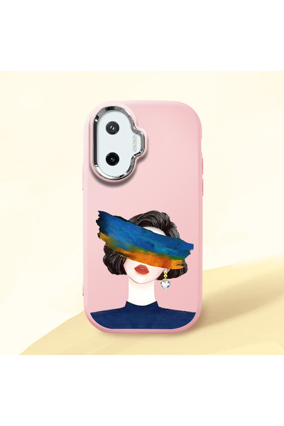 Hontinga حافظة هاتف من السيليكون الناعم باللون الوردي متوافقة مع كاميرا Poco ...