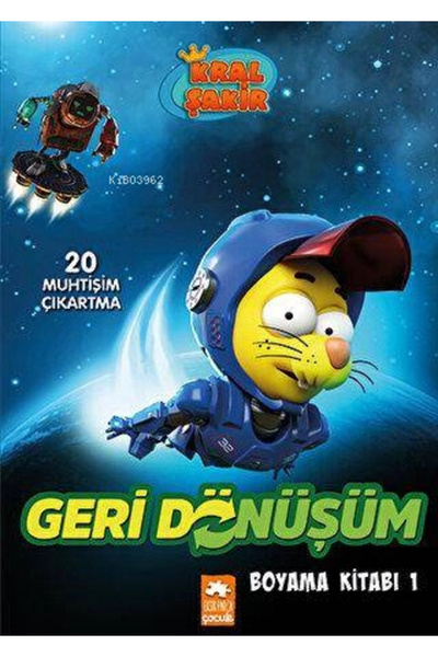 Eksik Parça Yayınları Kral Şakir Geri Dönüşüm Boyama Kitabı 1 Eksikparça