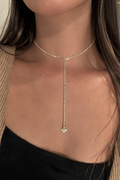 TAKIŞTIR Altın Renk 14K Altın Kaplama Vip Choker Kolye