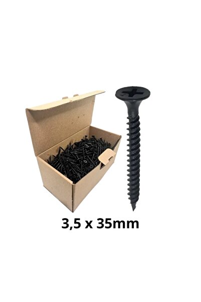 No branded Negrese rigips 3.5×35 mm with metal thread - 1000 pieces/box