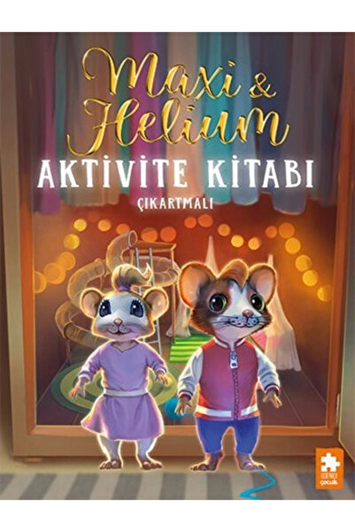 Eksik Parça Yayınları Maxi Helium Aktivite Kitabı Çıkartmalı eksikparça