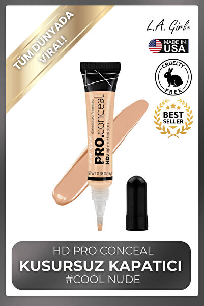 L.A. Girl Hd Pro Conceal Flawless Concealer # Cool Nude - Gc957