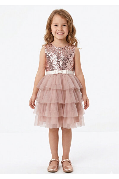 Cortigiani Girls Dress Sleeveless, 7-8Y