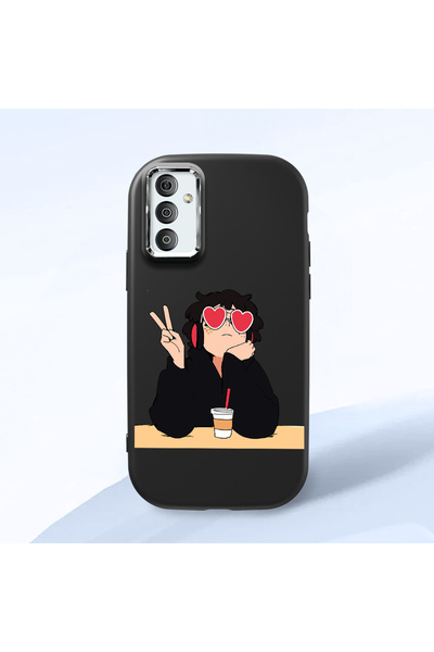 Hontinga حافظة هاتف سامسونج جالاكسي M23 متوافقة مع الكاميرا، حافظة هاتف من ال...