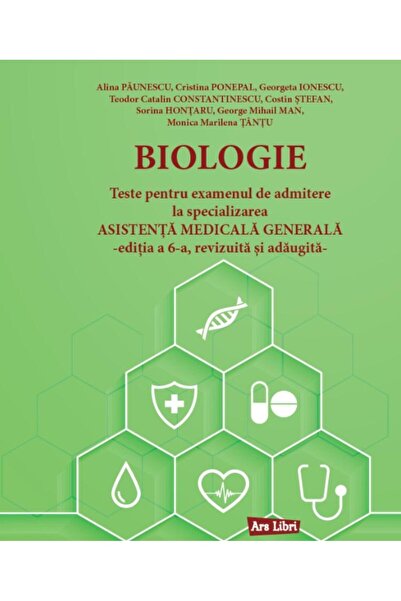 Editura Ars Libri Biology. Tests for the entrance exam to the specialty
