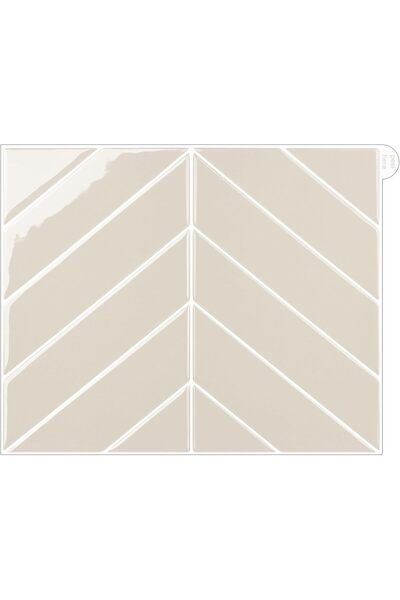 WoStick Stick on Tiles Kitchen Peel and Stick Backsplash Tile, Herringbone Se...