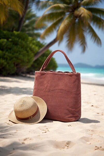 Baveno Velvet Stylish Design Beach and Pool Bag Sq m