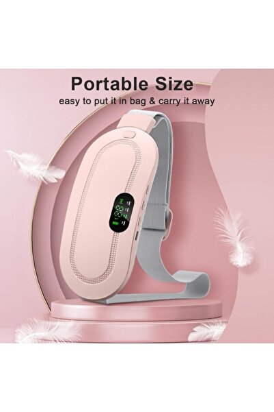 regenerate حزام تدليك لاسلكي محمول، مع تسخين كهربائي، مناسب للرجال والنساء