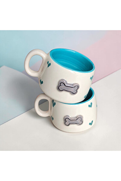 Pawicci El Yapımı Seramik Özel Seri Kabartmalı Patili, Kemikli, Kedili, Köpek...