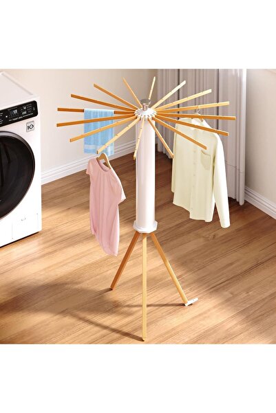 Arabest Tripod Clothes Drying Rack, - 16 Rotatable Clothes Rack Arms, 3.6ft D...