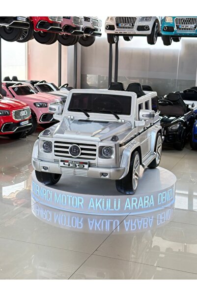 ÖZDEMİRCİ MOTOR AKÜLÜ ARABA 12 VOLT YUMUŞAK LASTİK BRABUS JEEP