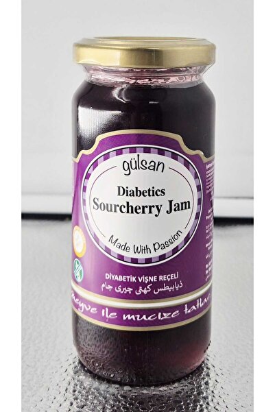 gülsan Gem de Visine ptr Diabetici - 280 gr