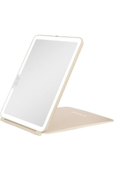 SENSSTEKSTİL Sensse Glow Up Mirror, 27x19 cm, LED Touch Light Technology, Nud...