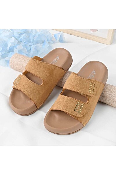 Tmall Γυναικείες Casual Παντόφλες, Κατασκευασμένες από οικολογικό Σουέτ, PD10...