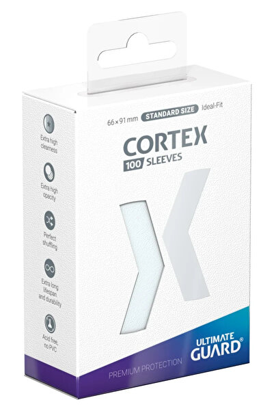 Ultimate Guard Manșoane Cortex Mărime Standard 100 Transparente