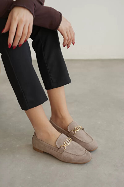 Belinora Pantofi casual de damă din piele intoarsa din nurca TR27MS01D