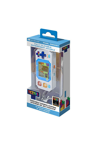 My Arcade Consolă portabilă Tetris Pixel Pocket – Mini sistem de jocuri