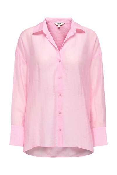 ONLY قميص وردي فضفاض للنساء - 15369483