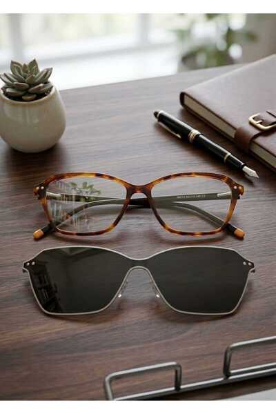 Glare New28 Clip-On Optical Compatible Uv 400 Protection Blue Light Protection