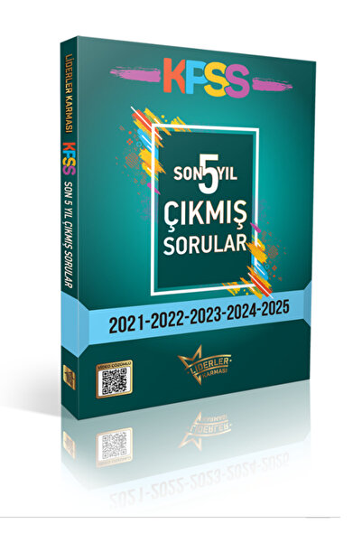 LİDERLER KARMASI 2021-2022-2023-2024-2025 KPSS GYGK Çıkmış Sorular Tıpkı Bası...