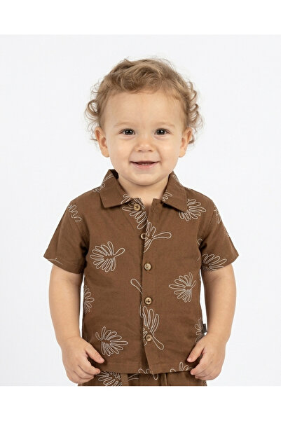MARCO DONATELI Boys Shirt S/S, 12M
