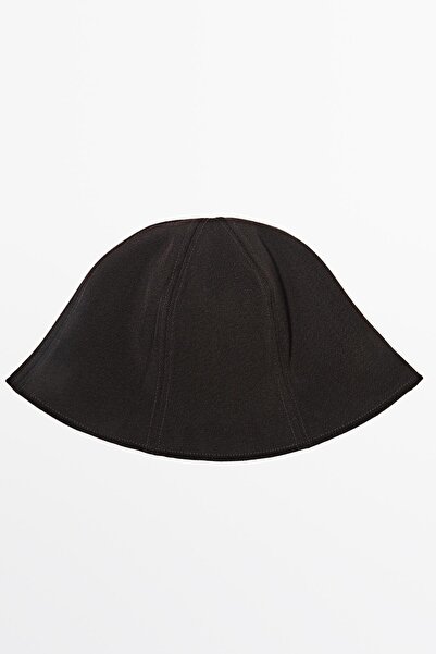 Massimo Dutti Kanvas balıkçı şapkası