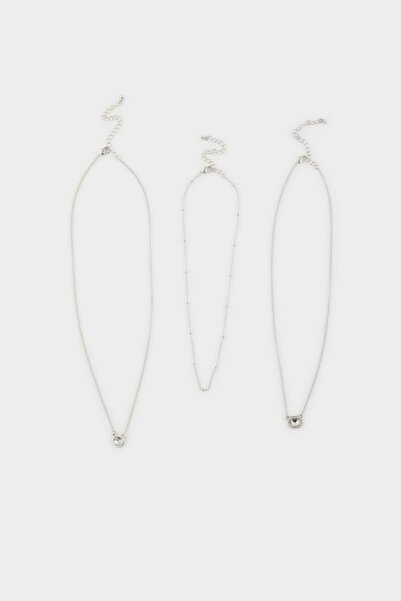 DeFacto Women's 3-Piece Necklace H1741Axns