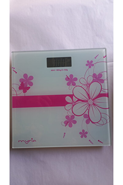 MyRia Cântar de persoane. Design. Platformă de sticlă securizată.