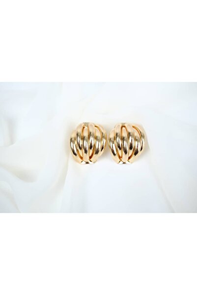 ATELİER TUĞBA Bkp107 Colorful Multi-Ring Large Earrings (Width 30 mm Length 4...