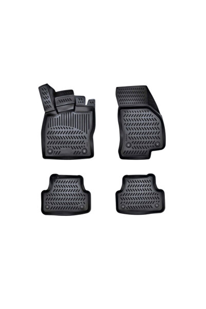 ERK Covoare cauciuc tavita compatibile Audi A3 8V 2013-2020 Cod: A80-X101v6