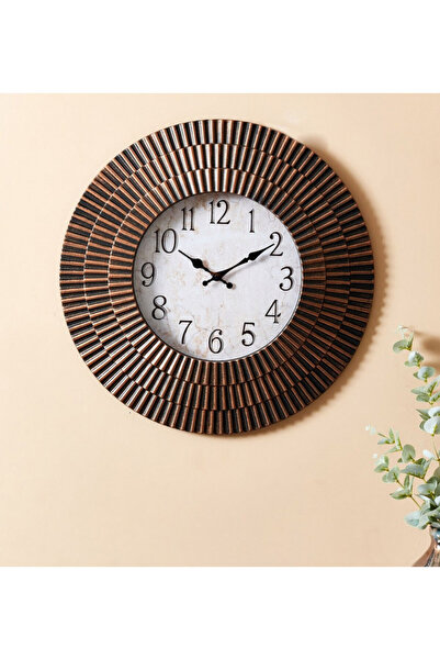 Generic Delphine Wall Clock with Block Border