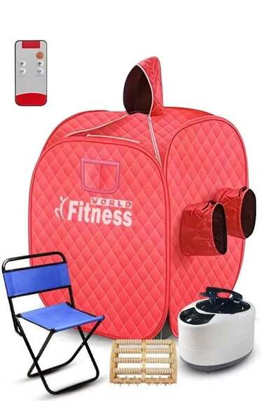 Fitness World Foldable Sauna Bath and Device