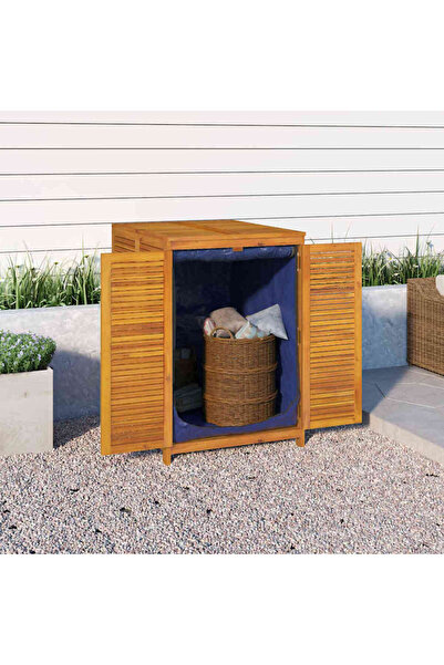 Concept Ladă depozitare grădină, 70x87x104 cm, lemn masiv de acacia