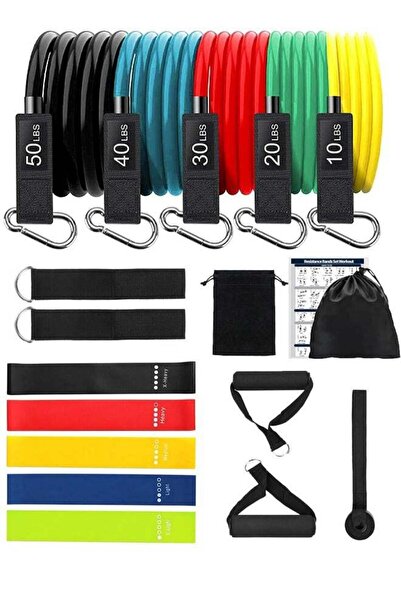 KINGMAZI 150 LBS Resistance Bands for Workout Kit Men & Women