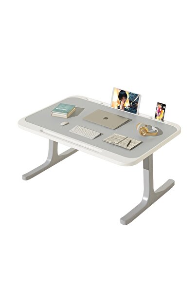 Snooe Folding laptop desk with side drawers
