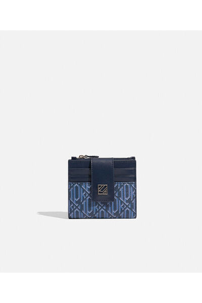 İpekyol Metal tokalı monogram cüzdan