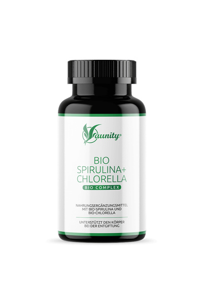 AUNITY GMBH Bio Spirulina + Chlorella - 500 capsules