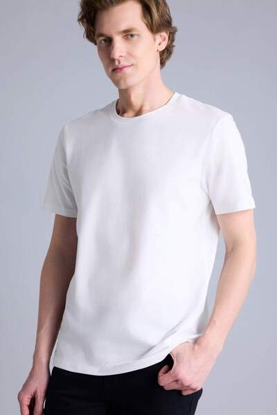 DeFacto Μπλουζάκι με κοντό μανίκι σε στενή γραμμή H3422AX26SP