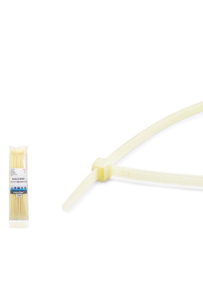 NODAR Nd4810B Cable Tie 4.8 X 400 mm Pack of 100 - Yellow