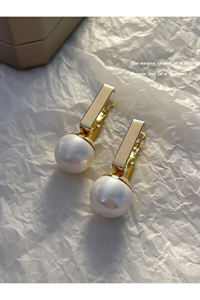 Take Two By Styli Faux Pearl Drop Earrings