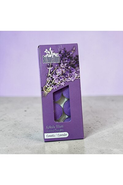 Bozkurt Mum Tealıght mum lavanta