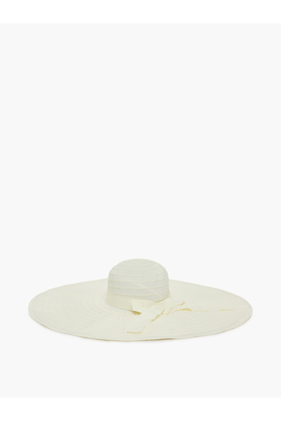 Styli Beige Fedora Sun Hat