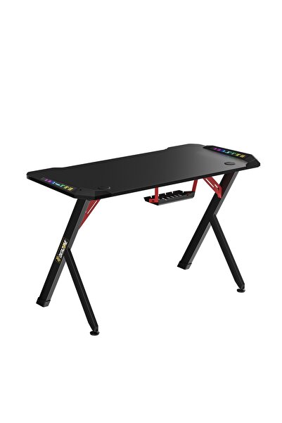 Datazone طاولة مكتب ألعاب كمبيوتر لون أسود رقم الموديل GT100RGB